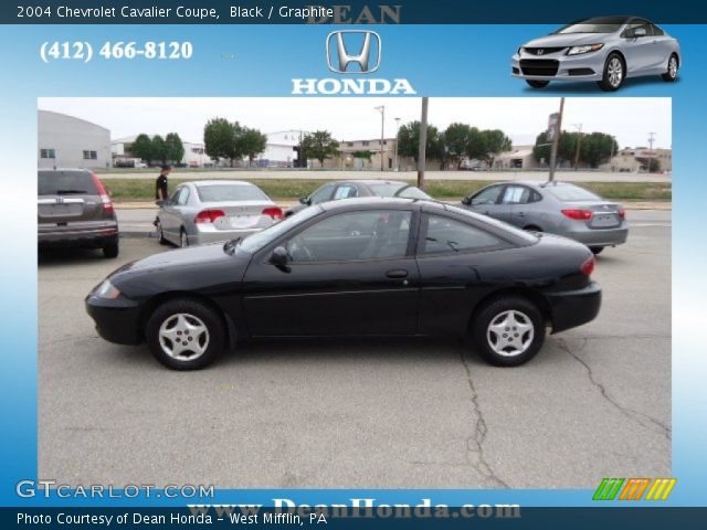 2004 Chevrolet Cavalier Coupe in Black