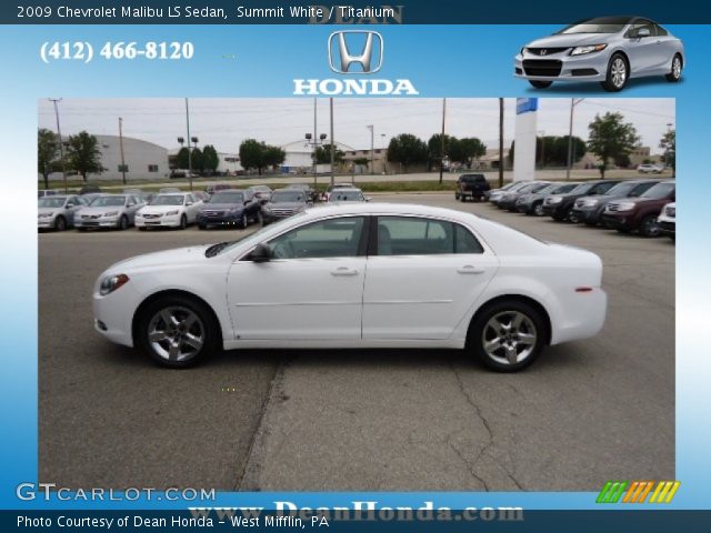 2009 Chevrolet Malibu LS Sedan in Summit White