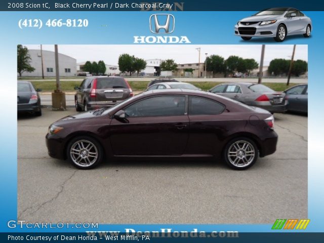 2008 Scion tC  in Black Cherry Pearl