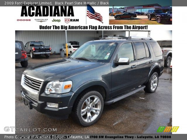 2009 Ford Explorer Limited in Black Pearl Slate Metallic