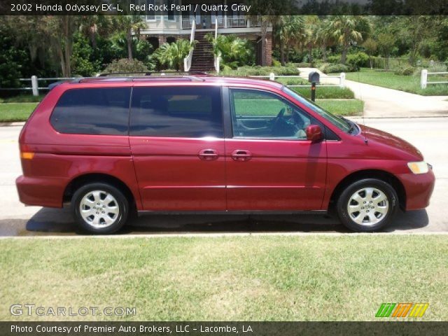 2002 Honda Odyssey EX-L in Red Rock Pearl