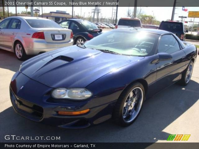 2001 Chevrolet Camaro SS Coupe in Navy Blue Metallic