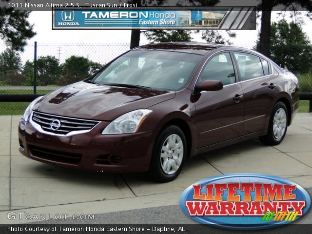 2011 Nissan Altima 2.5 S in Tuscan Sun