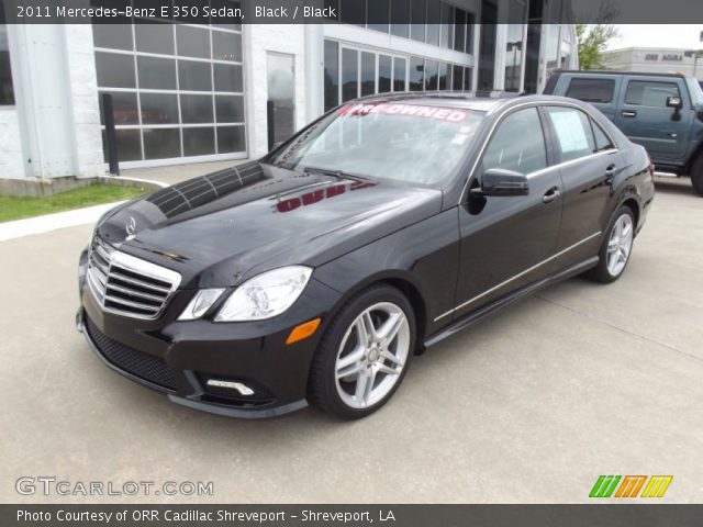 2011 Mercedes-Benz E 350 Sedan in Black