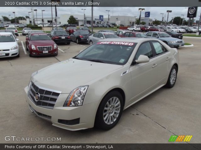 2010 Cadillac CTS 3.0 Sedan in Vanilla Latte
