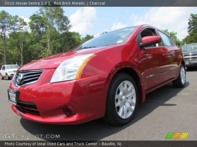 2010 Nissan Sentra 2.0 S in Red Brick Metallic