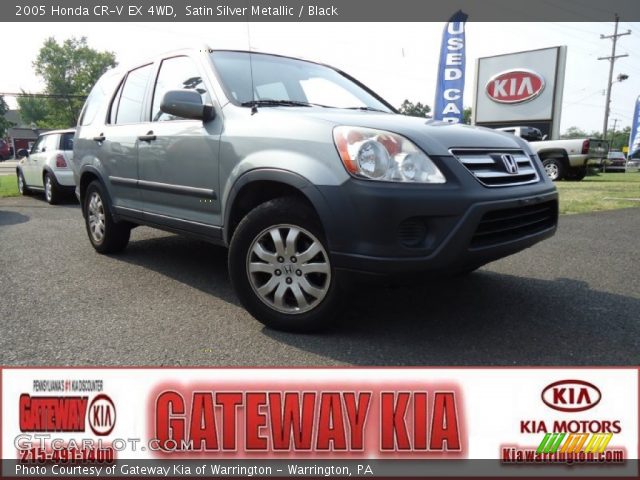2005 Honda CR-V EX 4WD in Satin Silver Metallic