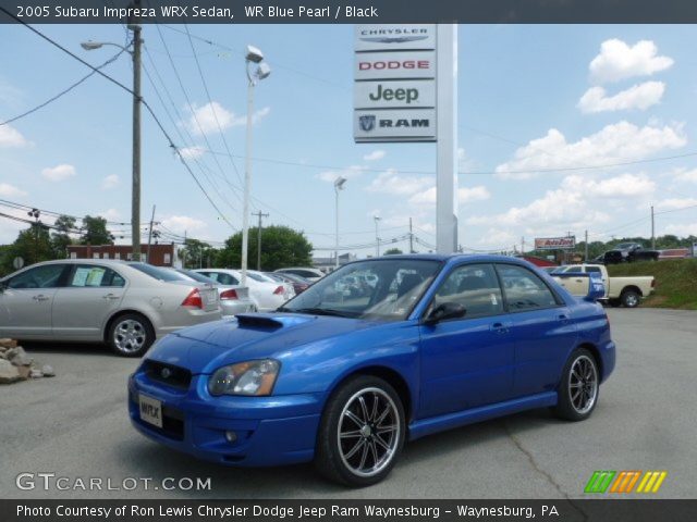 2005 Subaru Impreza WRX Sedan in WR Blue Pearl
