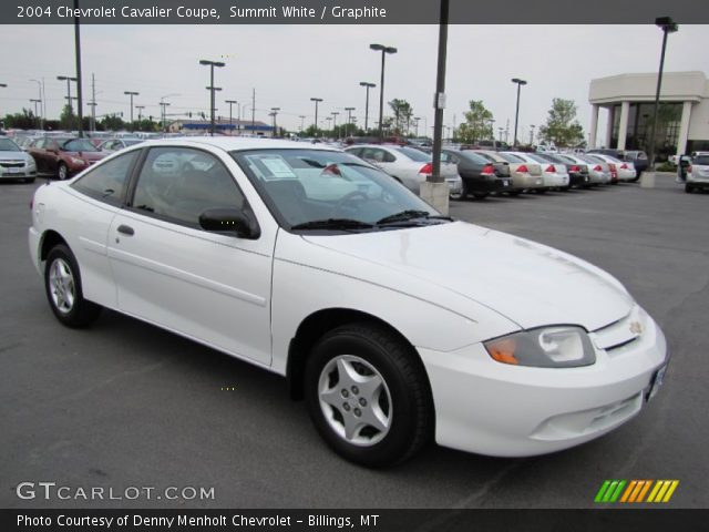 2004 Chevrolet Cavalier Coupe in Summit White