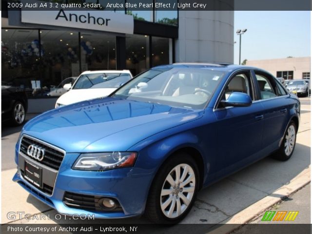 2009 Audi A4 3.2 quattro Sedan in Aruba Blue Pearl Effect