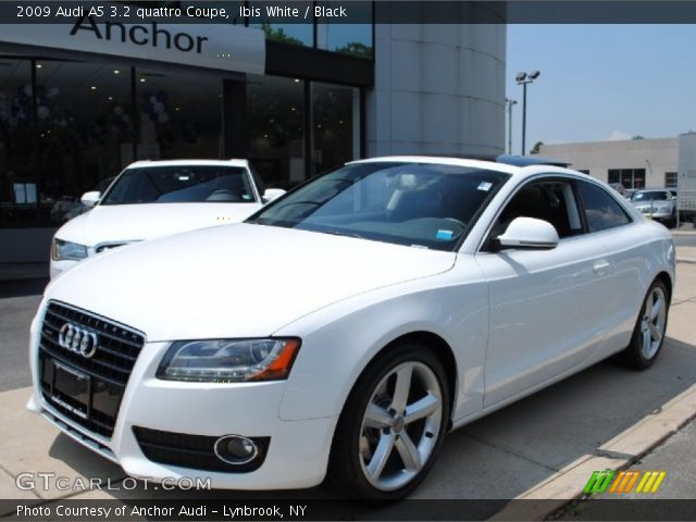 2009 Audi A5 3.2 quattro Coupe in Ibis White