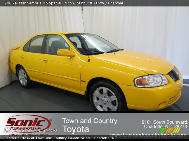 2006 Nissan Sentra 1.8 S Special Edition in Sunburst Yellow