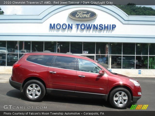 2010 Chevrolet Traverse LT AWD in Red Jewel Tintcoat
