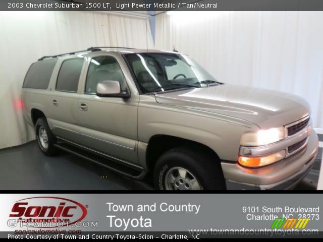 2003 Chevrolet Suburban 1500 LT in Light Pewter Metallic