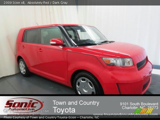 2009 Scion xB  in Absolutely Red
