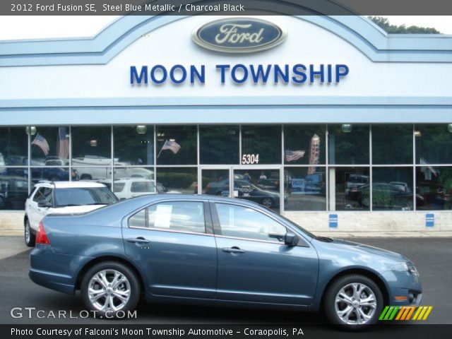 2012 Ford Fusion SE in Steel Blue Metallic