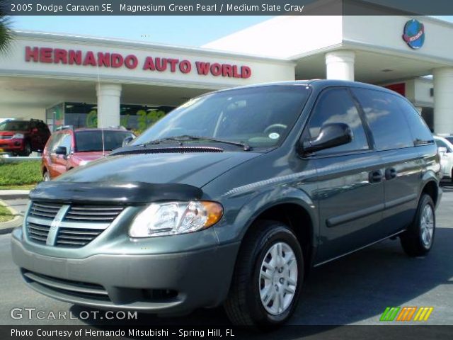 2005 Dodge Caravan SE in Magnesium Green Pearl