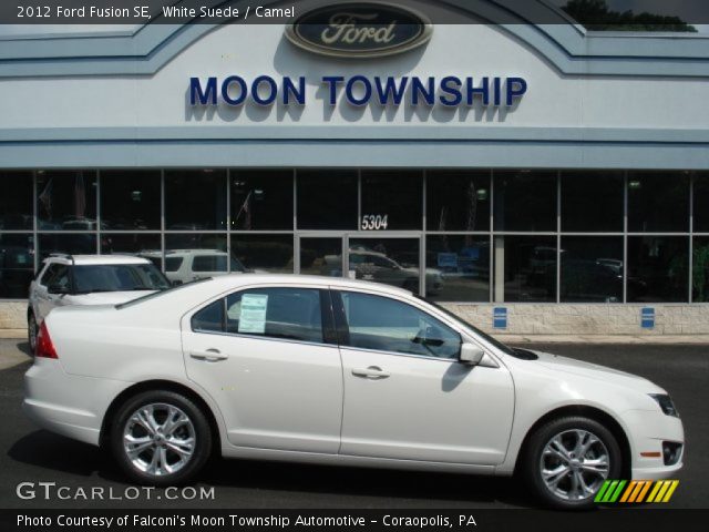 2012 Ford Fusion SE in White Suede