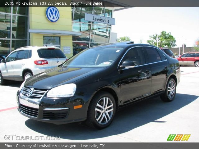 2005 Volkswagen Jetta 2.5 Sedan in Black