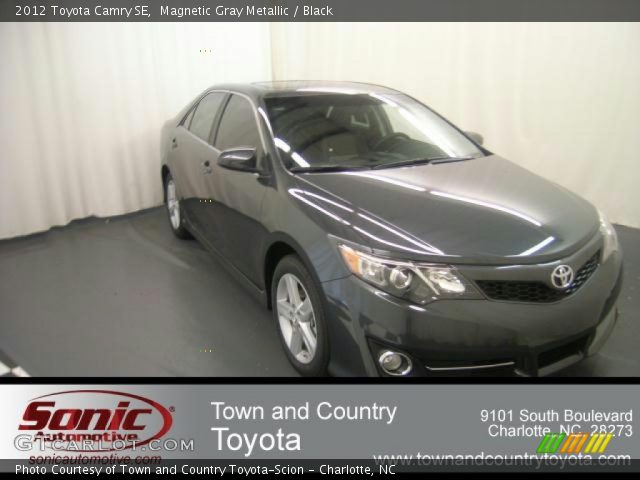 2012 Toyota Camry SE in Magnetic Gray Metallic