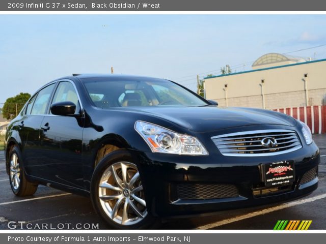 2009 Infiniti G 37 x Sedan in Black Obsidian