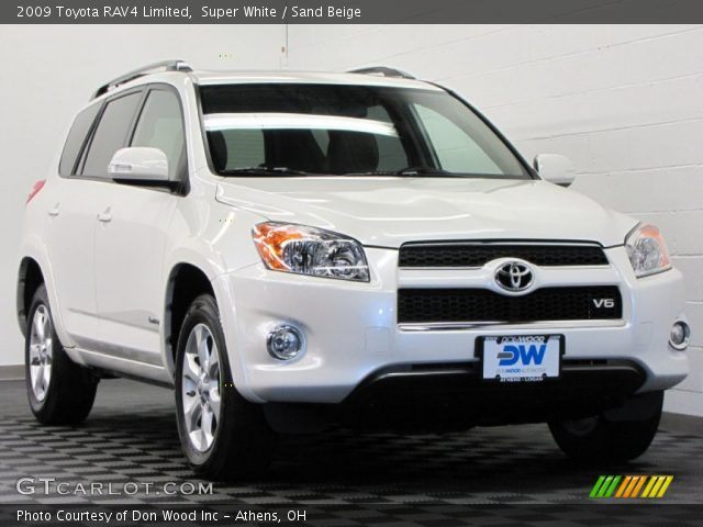 2009 Toyota RAV4 Limited in Super White
