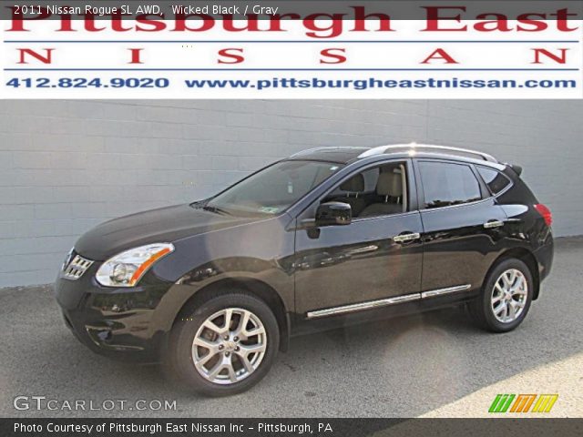 2011 Nissan Rogue SL AWD in Wicked Black