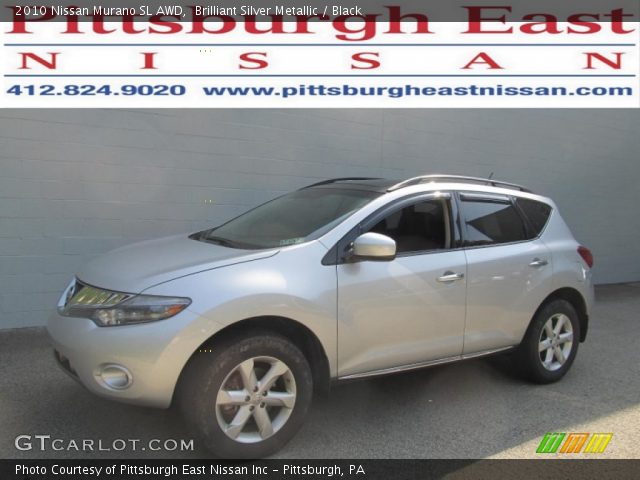 2010 Nissan Murano SL AWD in Brilliant Silver Metallic