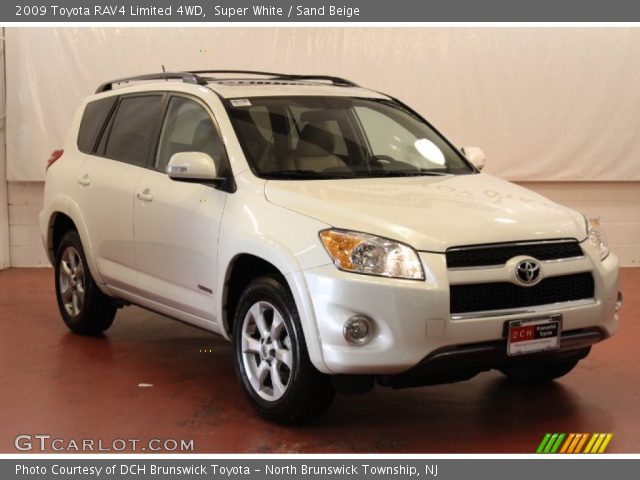 2009 Toyota RAV4 Limited 4WD in Super White