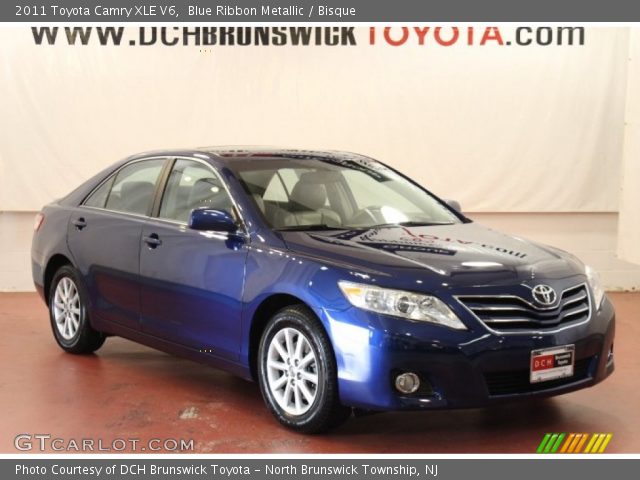 2011 Toyota Camry XLE V6 in Blue Ribbon Metallic