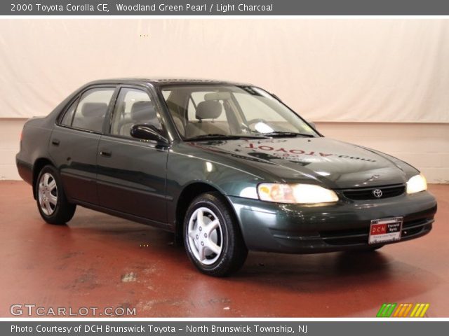 2000 Toyota Corolla CE in Woodland Green Pearl