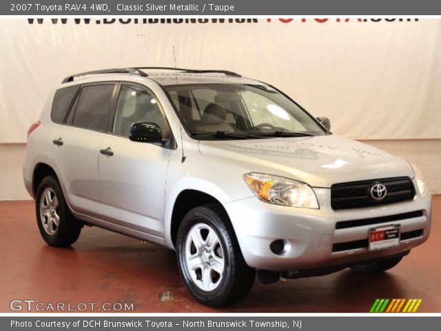 2007 Toyota RAV4 4WD in Classic Silver Metallic