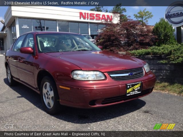 2003 Chevrolet Malibu LS Sedan in Redfire Metallic