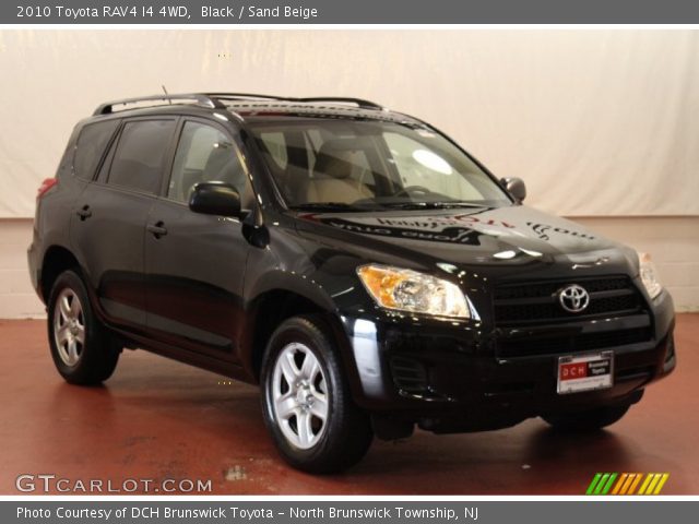 2010 Toyota RAV4 I4 4WD in Black