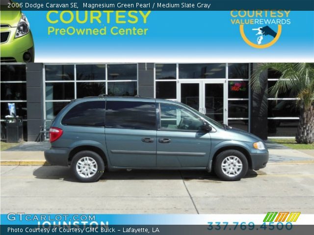 2006 Dodge Caravan SE in Magnesium Green Pearl