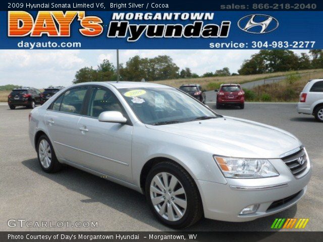 2009 Hyundai Sonata Limited V6 in Bright Silver