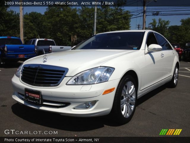 2009 Mercedes-Benz S 550 4Matic Sedan in Arctic White