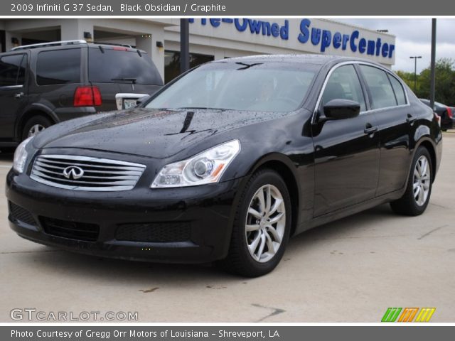 2009 Infiniti G 37 Sedan in Black Obsidian