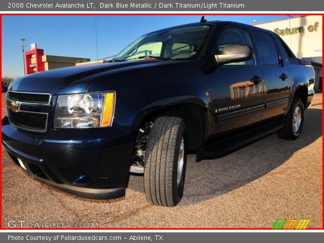 2008 Chevrolet Avalanche LT in Dark Blue Metallic