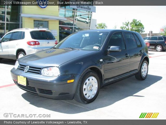 2006 Volkswagen Golf GL 4 Door in Blue Anthracite Metallic