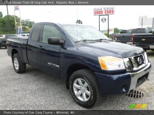 2008 Nissan Titan SE King Cab 4x4 in Majestic Blue