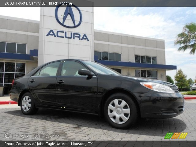 2003 Toyota Camry LE in Black