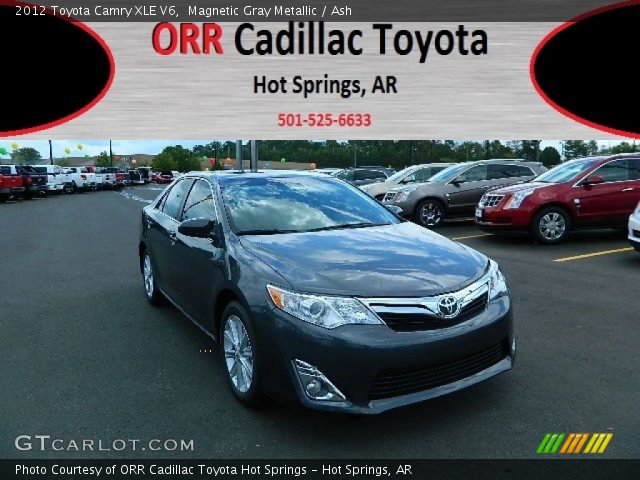 2012 Toyota Camry XLE V6 in Magnetic Gray Metallic