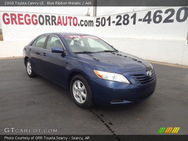 2009 Toyota Camry LE in Blue Ribbon Metallic