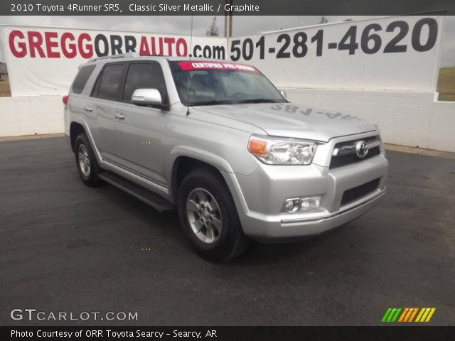 2010 Toyota 4Runner SR5 in Classic Silver Metallic