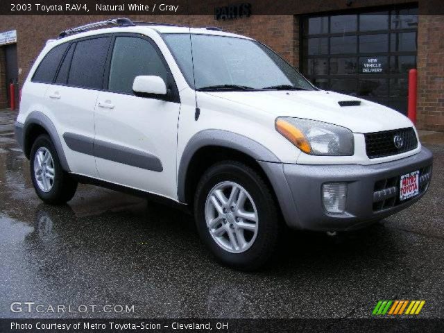 2003 Toyota RAV4  in Natural White