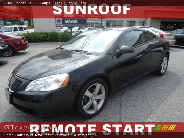 2008 Pontiac G6 GT Coupe in Black