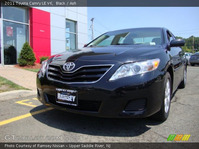 2011 Toyota Camry LE V6 in Black