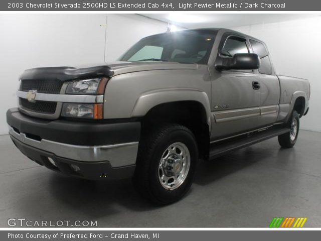 2003 Chevrolet Silverado 2500HD LS Extended Cab 4x4 in Light Pewter Metallic