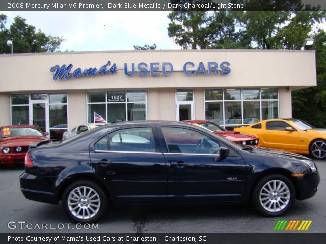 2008 Mercury Milan V6 Premier in Dark Blue Metallic